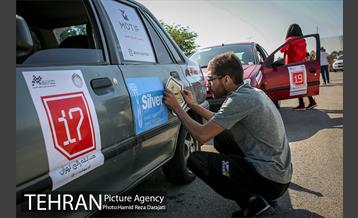رقـابت یکصد خودرو در رالی تهران  9