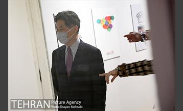 بازدید سفیر ژاپن از نمایشگاه تهران از منظر هنرمندان 23