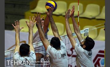 تمرین تیم ملی والیبال
