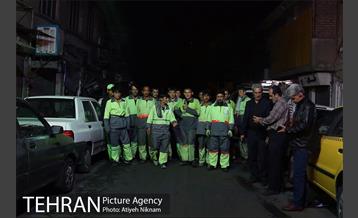 مراسم سحری تعدادی ازرفتگران شهرداری در هییت بیت الجواد 7