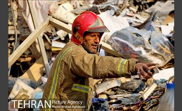به پاس رشادت و ازخودگذشتگی آتش نشانی تهران 15