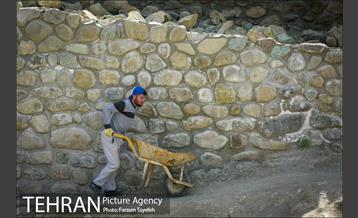 عملیات بازسازی پل خشتی کن 5