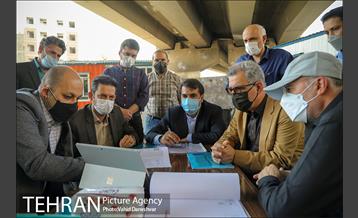 بازدید مدیران شهری تهران از پروژه باغ راه حضرت فاطمه(س) 15