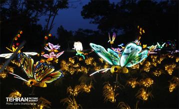 آیین افتتاحیه جشنواره نور و بازی‌های چوبی  14