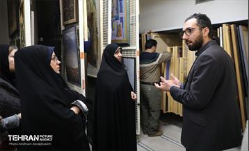 بازدید رییس کمیسیون فرهنگی شورای شهر تهران از موزه امام علی(ع) 10