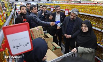 بازدید سخنگوی دولت از بازار میوه و تره‌بار و شهروند جلال آل احمد 5