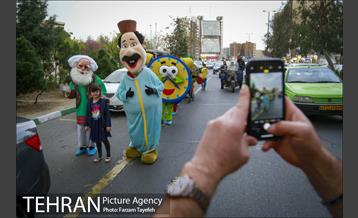 کاروان نوروزی در منطقه 5