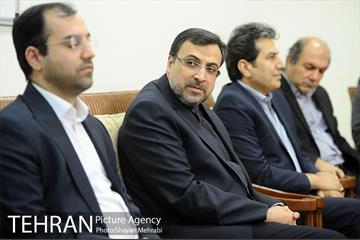 مراسم امضا تفاهم نامه همکاری سه جانبه دانشکده روابط بین الملل وزارت امور خارجه مرکز ارتباطات و مجمع شهرداران آسیایی  14