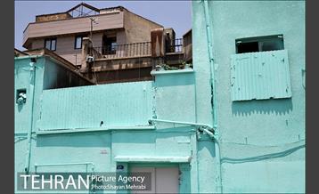 دیوار های رنگی محله هرندی 4