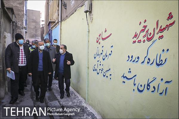 بازدید دکتر سلیمی از منطقه 13