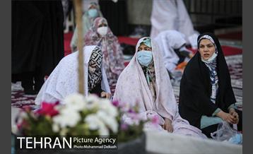 نماز عید فطر در امام زاده صالح(ع) 27