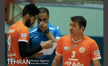 دیدار تیم های والیبال سایپا و شهرداری ورامین 5