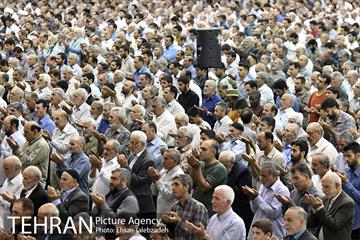 نماز عید قربان در مصلی تهران 9