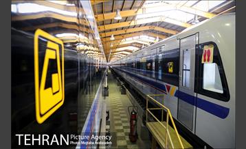 مراسم بهره برداری از 2 رام قطار جدید مترو 11