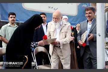 آئین بازگشایی مدرسه البرز 8