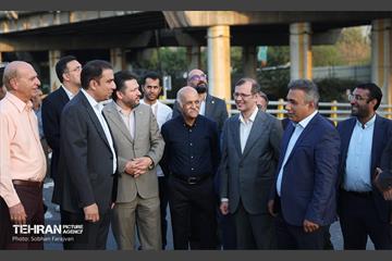 بهره‌برداری از دوربرگردان غیرهمسطح شمال به شمال بزرگراه چمران 16