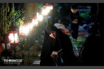 مراسم احیای شب‌ بیست‌ویکم ماه مبارک رمضان در بهشت زهرا(س) 27