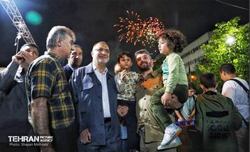 حضور شهردار تهران در اجتماع بزرگ امام رضایی‌ها 4