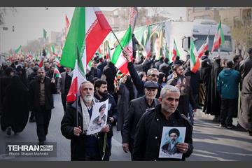 تشییع پیکر شهدای حملات آمریکایی-صهیونیستی 27