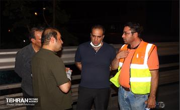 مرمت و بازسازی روکش پل تقاطع حافظ و طالقانی 16