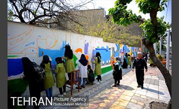 رنگ آمیزی و طراحی جداره شهری در منطقه 7 16