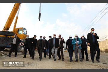 بازدید شهردار تهران از منطقه 22