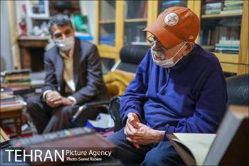 دیدار شهردار تهران با سیدعبدالله انوار 21