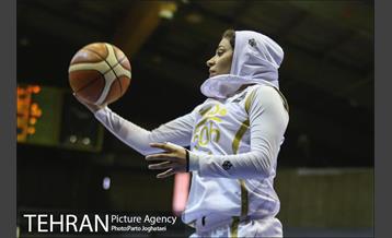 دیدار بسکتبال زنان  مهرام و گروه بهمن تهران 8