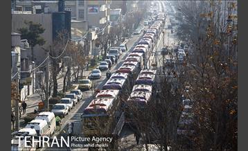 نظافت و پاکسازی مسیرهای مراسم تشییع پیکر سردار قاسم سلیمانی  4