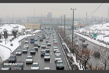 روز برفی پایتخت 16