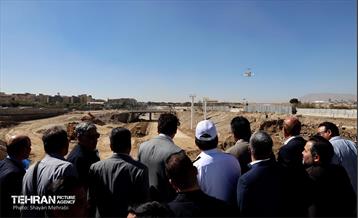 آیین افتتاح دسترسی شمال به جنوب بزرگراه آیت‌الله سعیدی 16