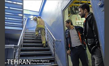 مسابقه پله نوردی آتش نشانان کشور 13