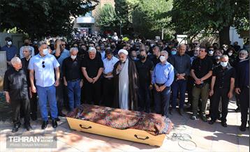 تشییع پیکر بابک برزویه 29