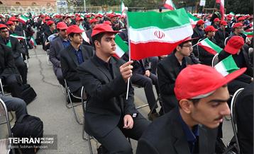 آئین بازگشایی مدرسه البرز 45