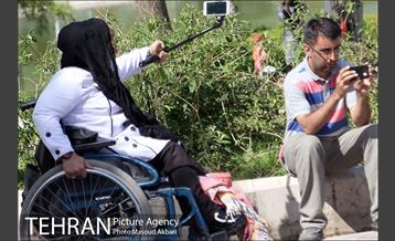 مراسم عیدانه معلولان در پارک بعثت 13