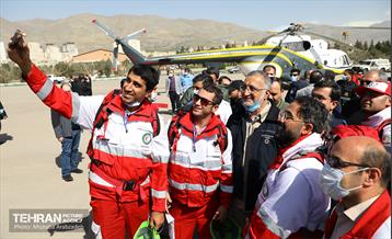 حضور شهردار در تمرین مشترک امداد هوایی تهران 20