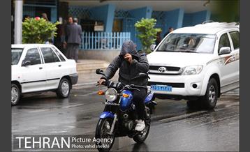 بارش نخستین باران پاییزی در تهران 9