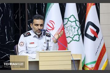 نشست مدیرعامل سازمان آتش‌نشانی تهران با کارکنان 22