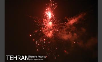 نورافشانی میدان امام حسین(ع) به مناسبت نیمه شعبان‎ 12