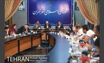 نشست خبری علی اعطا سخنگوی شورای اسلامی شهر تهران 7