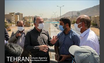 بازدید پروژه بزرگراه شهید نجفی رستگار 2