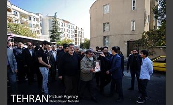 مراسم تشییع رضا مرعشی 7