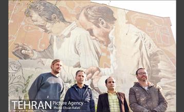 مراسم رونمایی از اثر دیوارنگاری هنرمندان استرالیایی  25