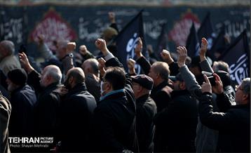 عزاداری شهادت حضرت فاطمه(س) در میدان هفت تیر 18