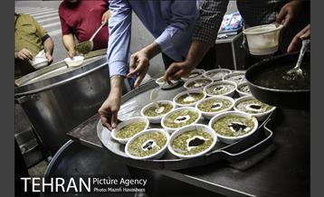 افطاری ساده تاکسی رانی در پایانه سازمان آب 11