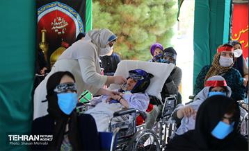 مراسم عزاداری حضرت اباعبدالله الحسین (ع) در آسایشگاه کهریزک 11