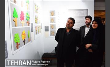 افتتاح نمایشگاه دست های بینا 17