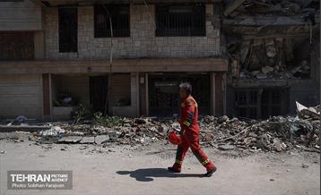 حمله موشکی رژیم صهیونیستی به یک ساختمان در محله شهرآرا 28