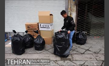 تخلیه واحد های تجاری مجاور پاساژ پلاسکو 5