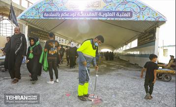 حضور نیروهای خادم الحسین(ع) در نجف اشرف 25